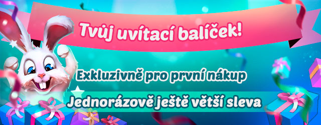 Uvítací balíček – banner akce